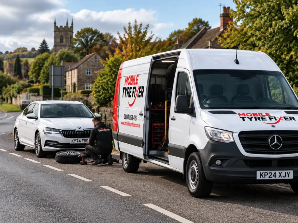 Mobile Tyre Fitting in Almondsbury