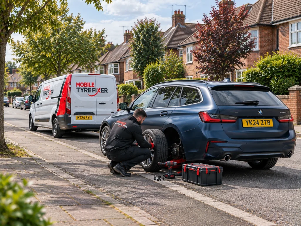 MOBILE TYRE FITTING IN RUSHDEN & THE SURROUNDING AREA