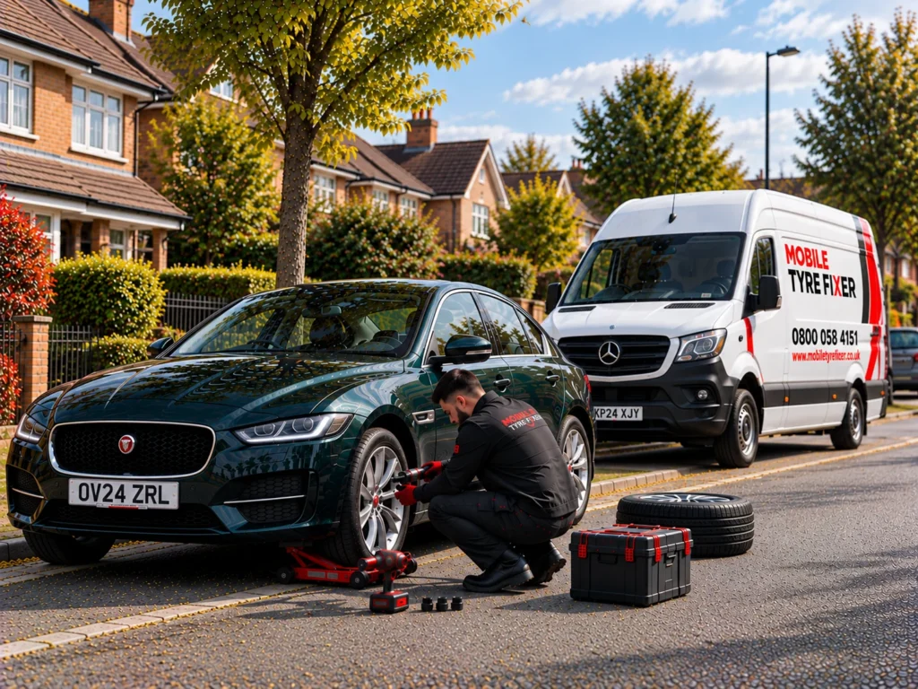 Mobile Tyre Fitting in Crawley
