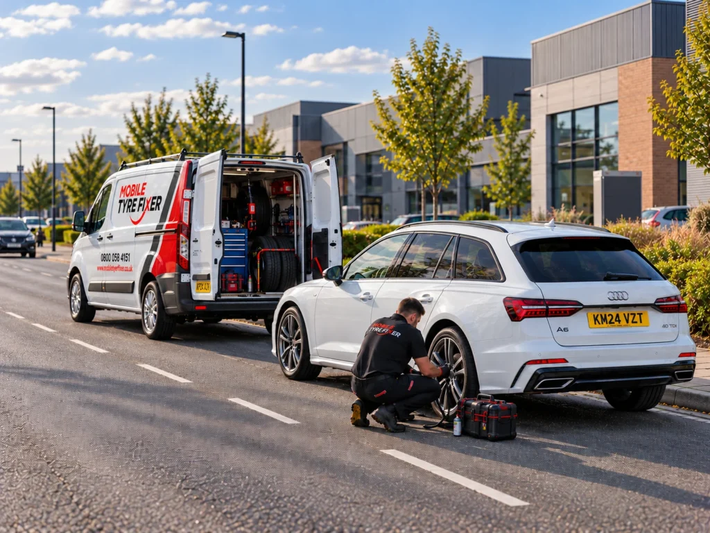 Why Choose Mobile Tyre Fixer in Rushden